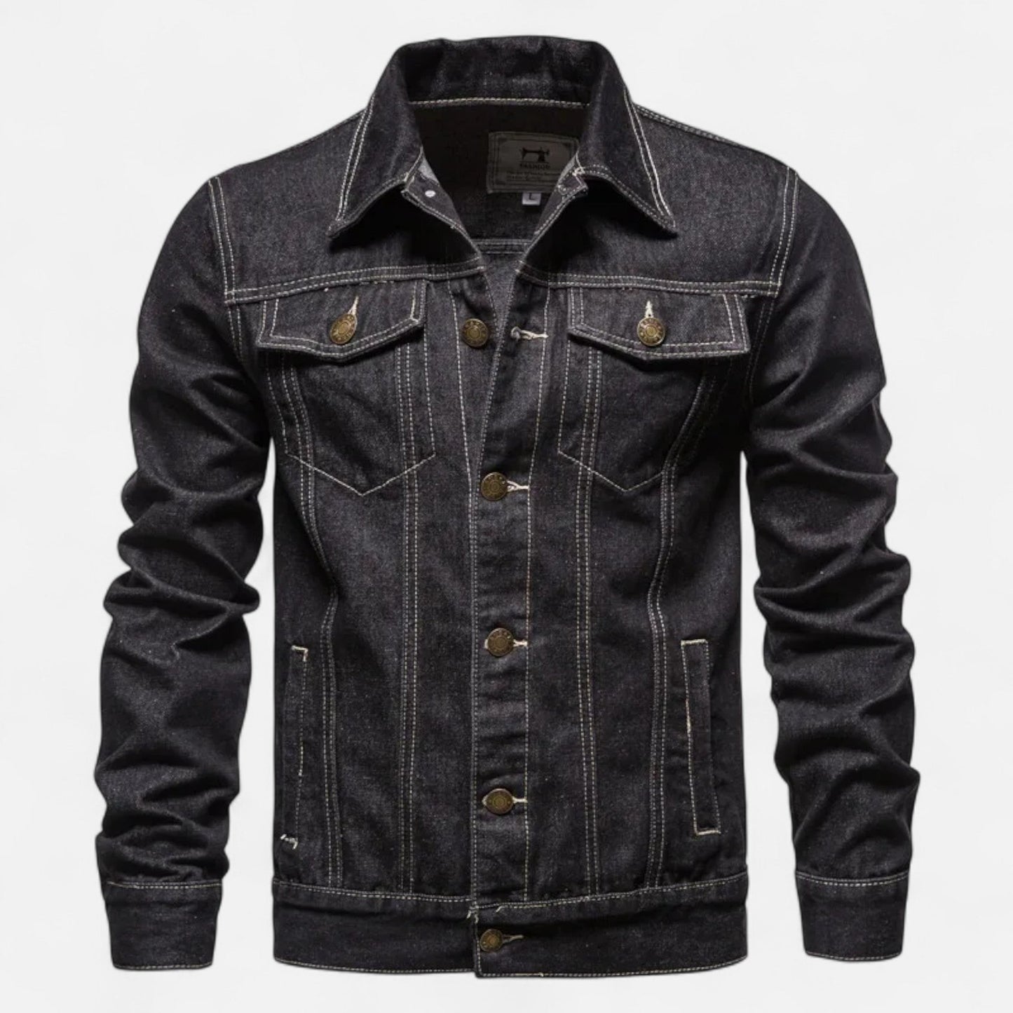 Imperé Line | Slim Fit Vintage Denim Bunda