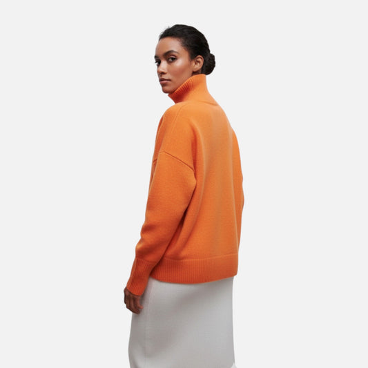 Imperé Line | Oversized Turtleneck Elegance