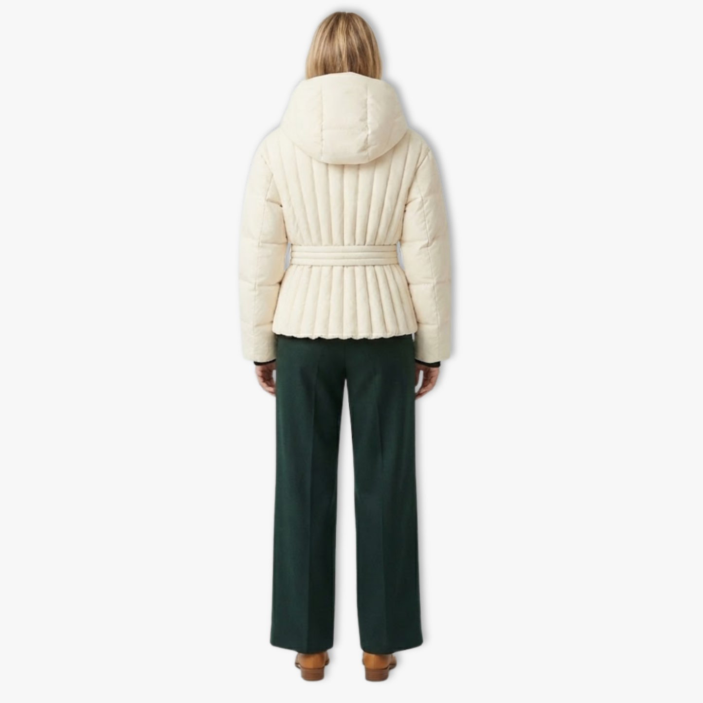 Imperé Line | Peplum Ski Jacket Elegance