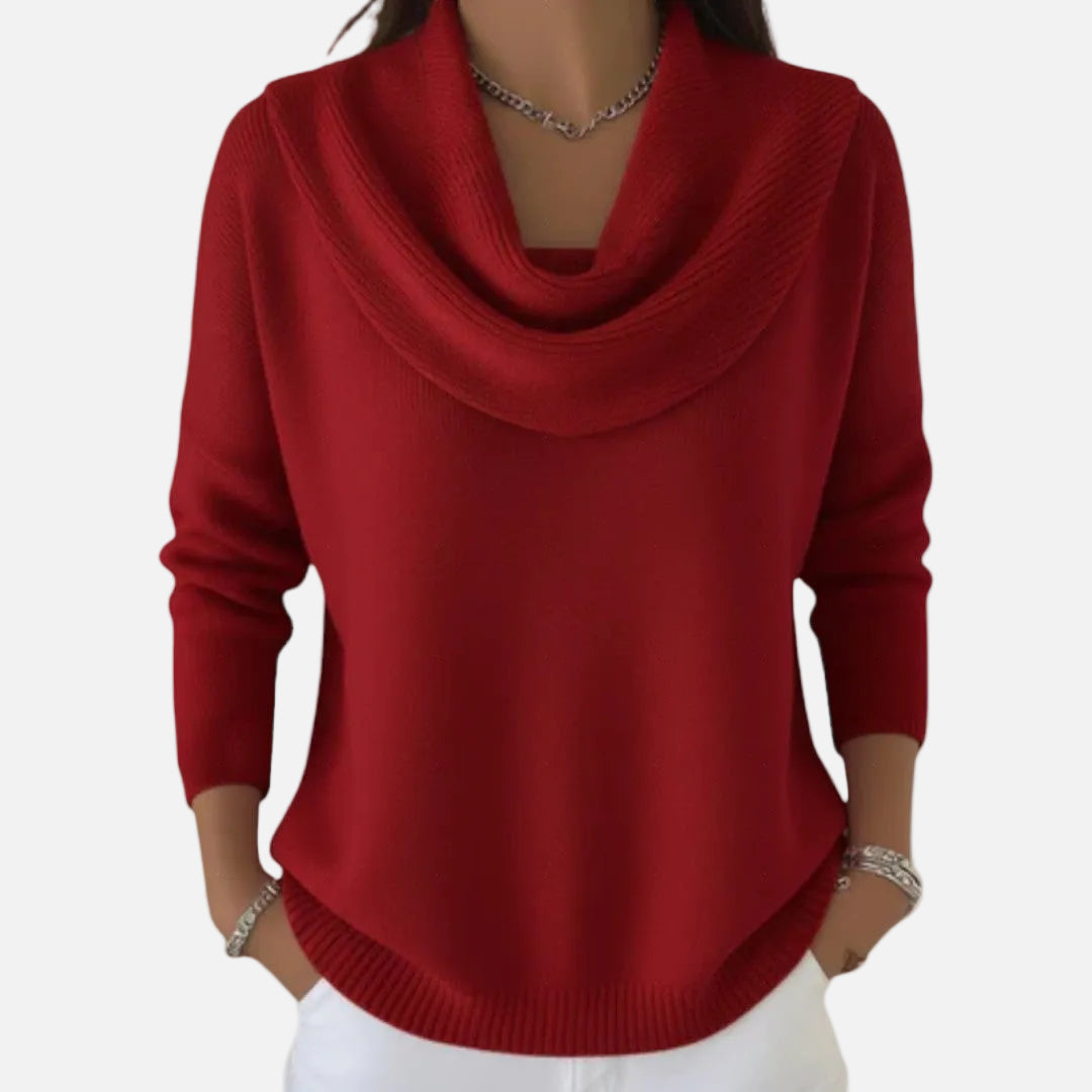 Elisa - Sweater with Collar