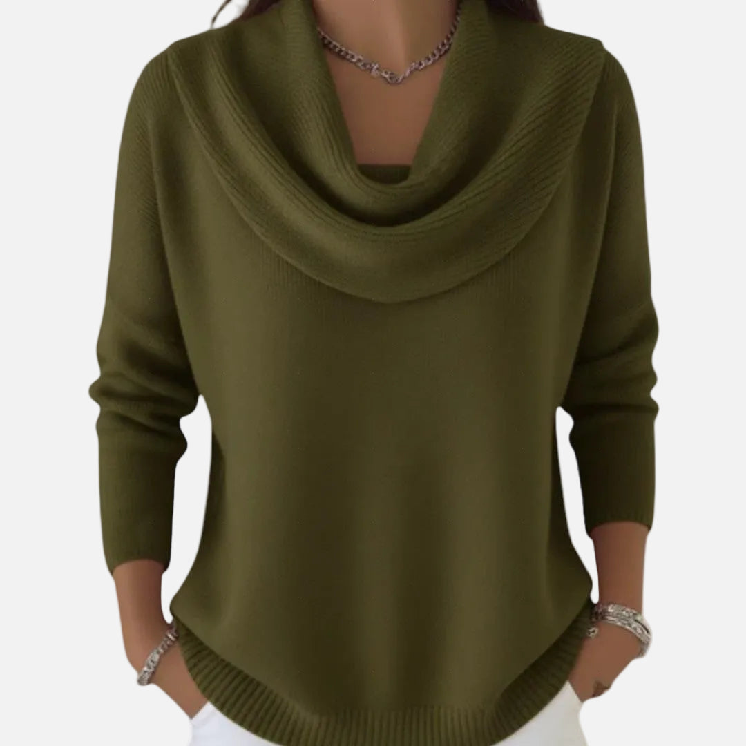 Elisa - Sweater with Collar