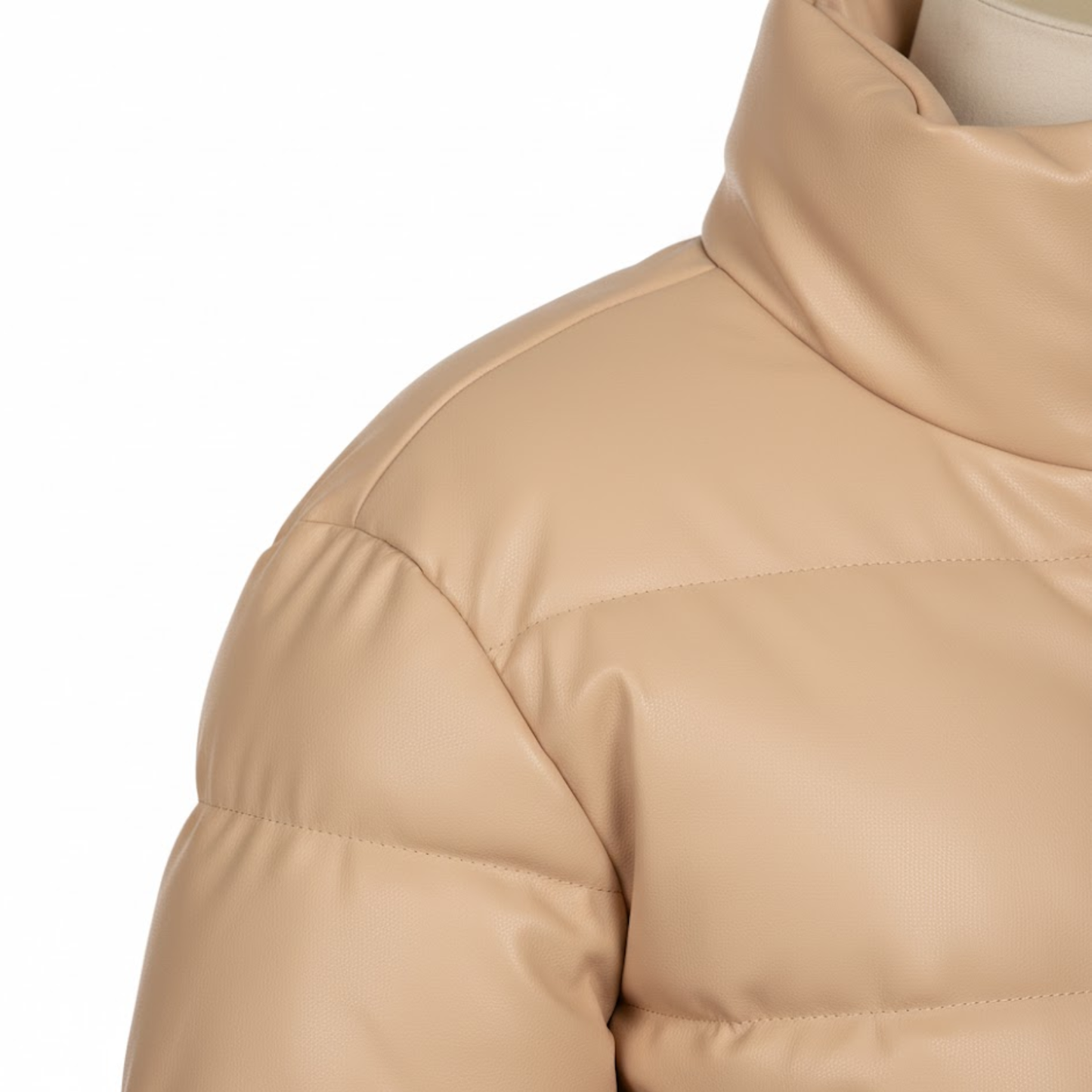 Imperé Line | Zimní parka z umělé kůže