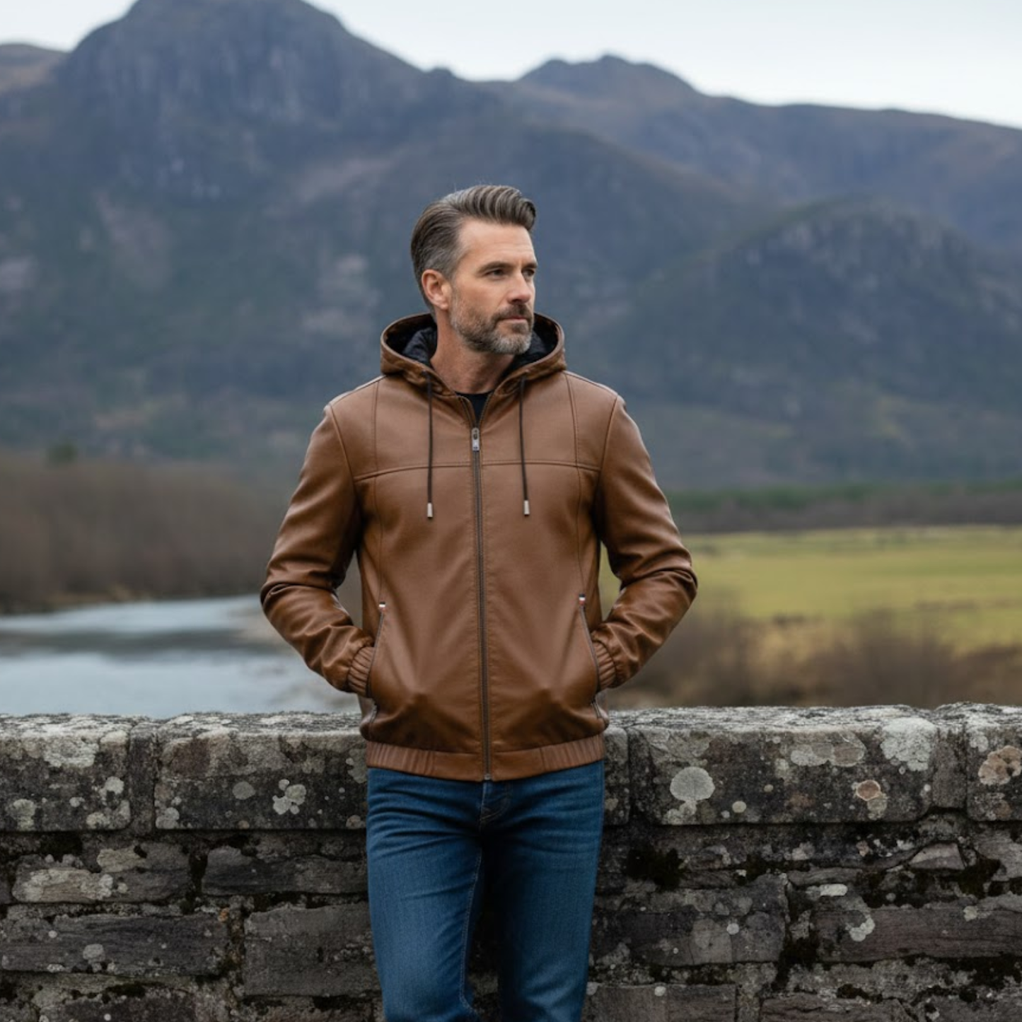 Imperé Line | Městská biker bunda z eko kůže