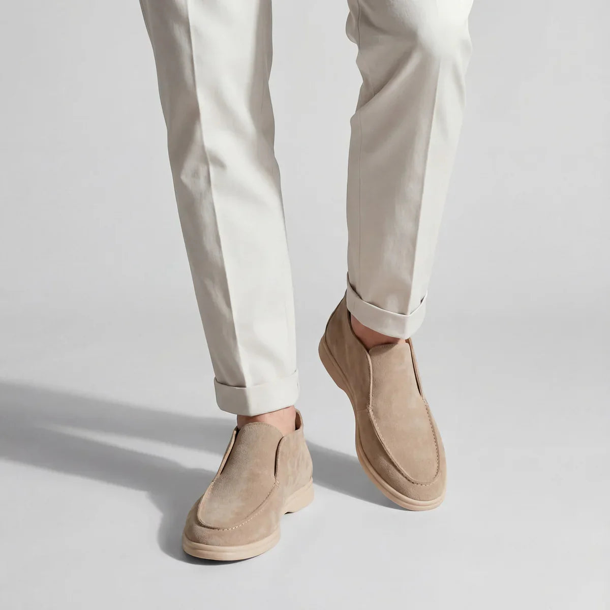 Imperé Line | Old Money High Suede Loafers