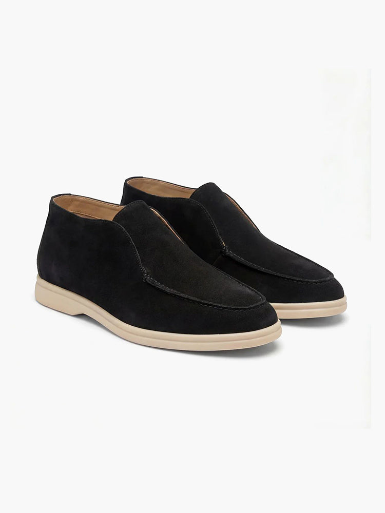 Imperé Line | Old Money High Suede Loafers
