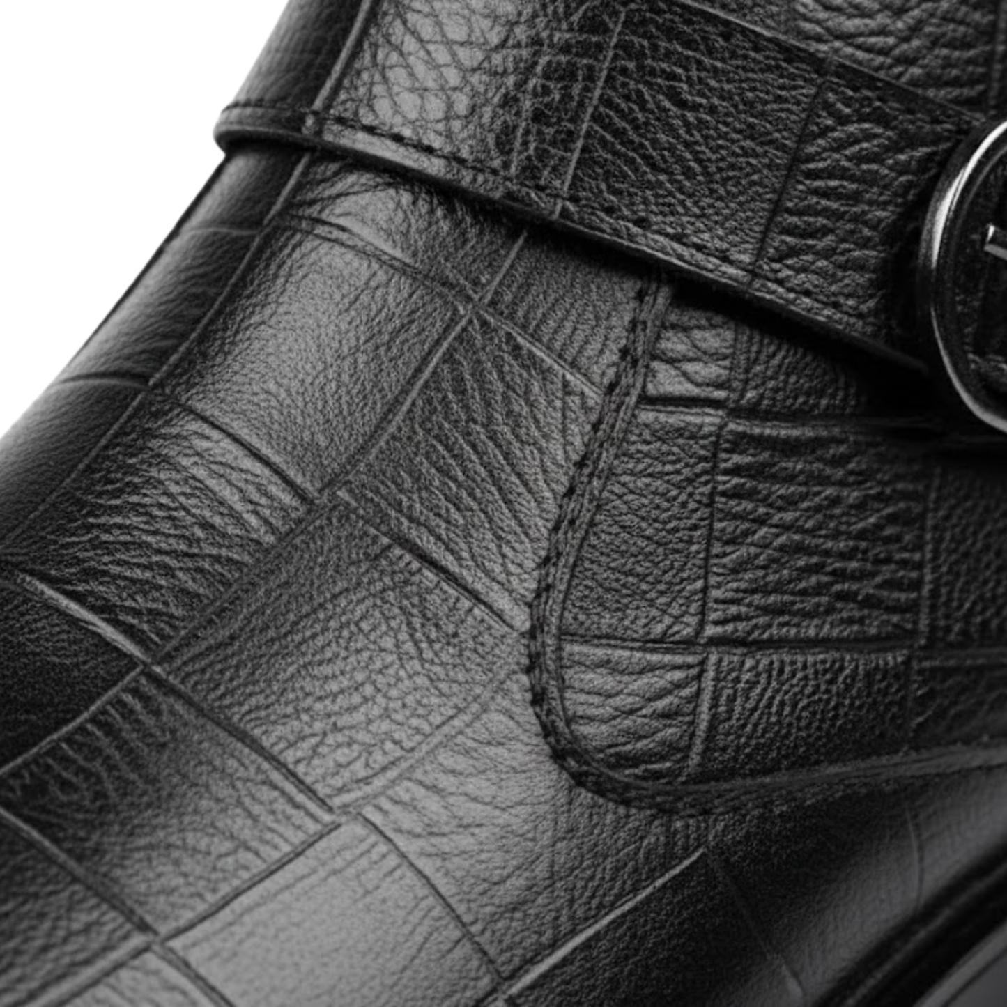 Imperé Line | Men's high leather shoes soft style Chukka elegant casual