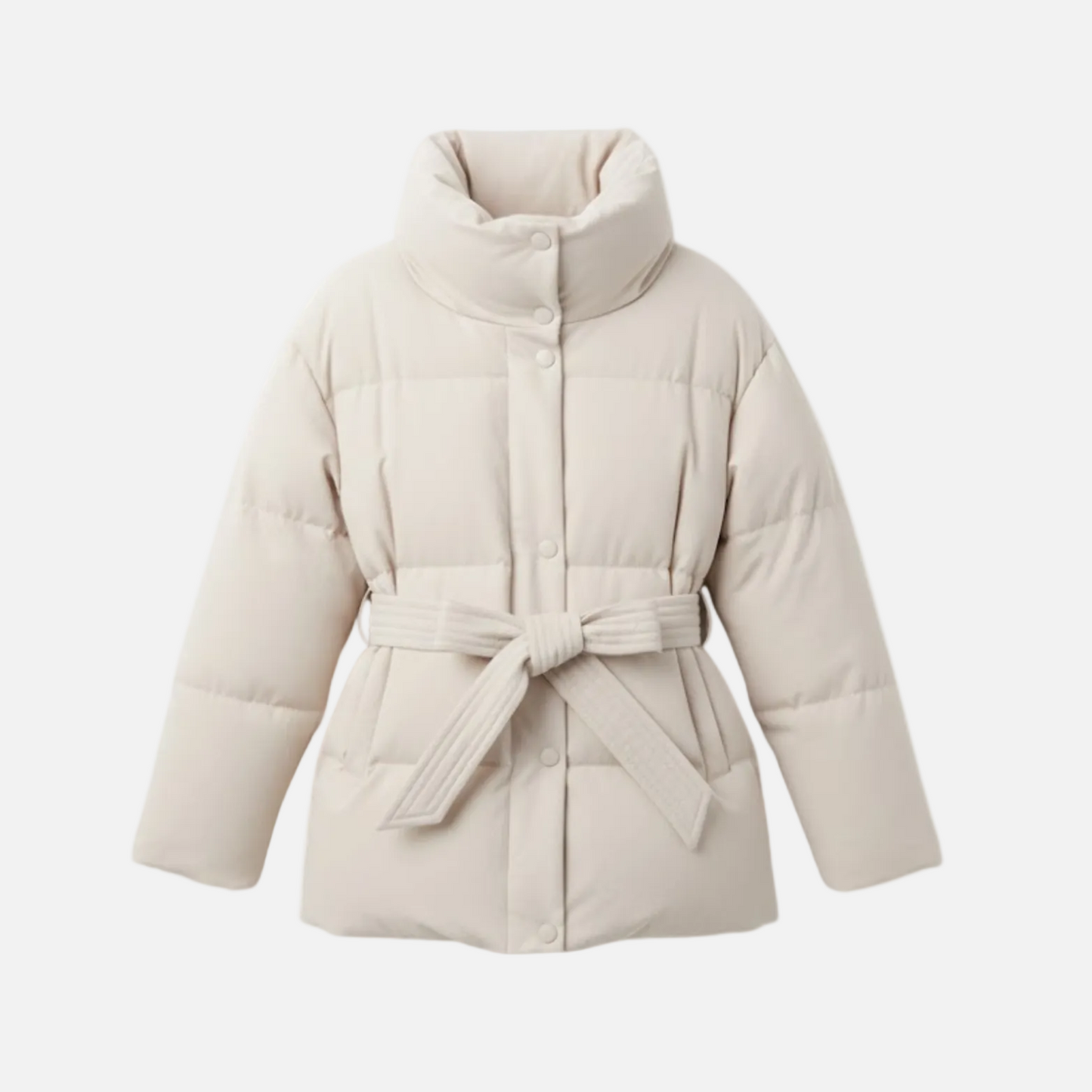 Imperé Line | Elegantní bavlněný kabát s páskem