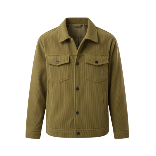 Imperé Line | Men's Corduroy Jacket with Multiple Pockets