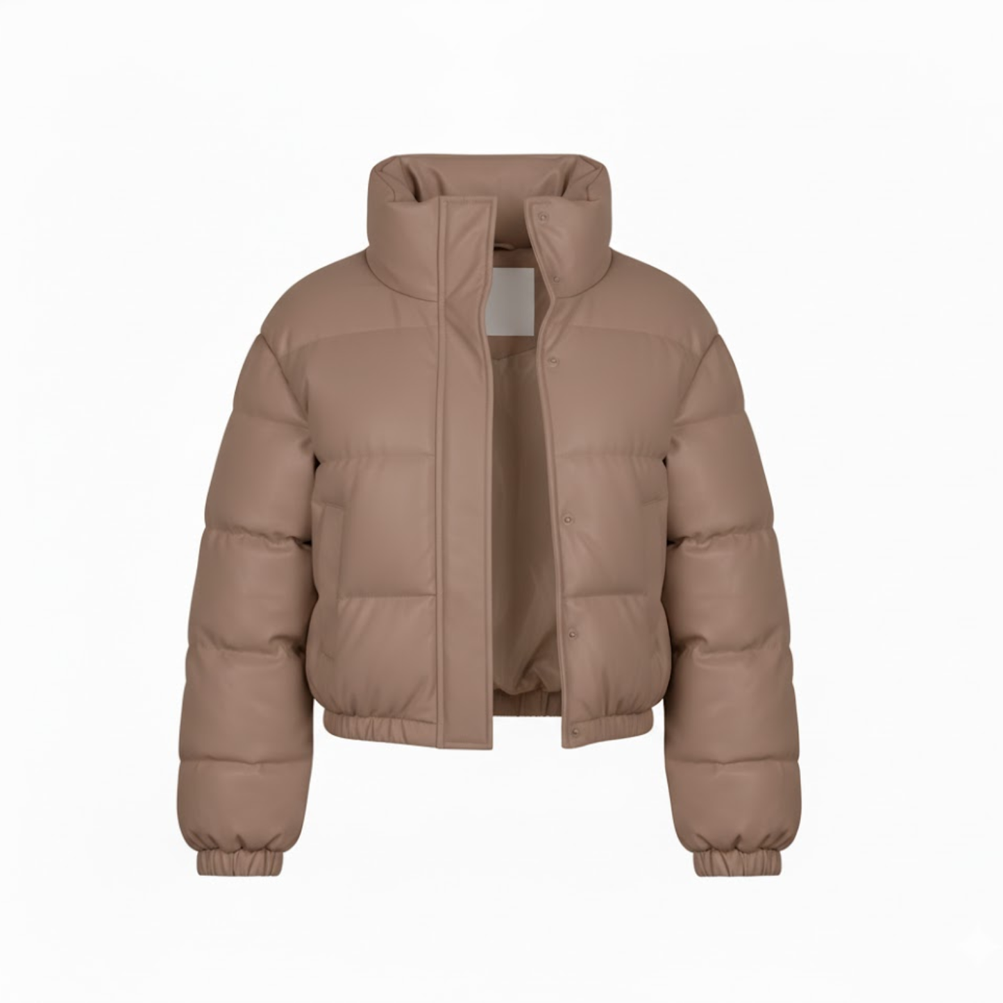 Imperé Line | Zimní parka z umělé kůže