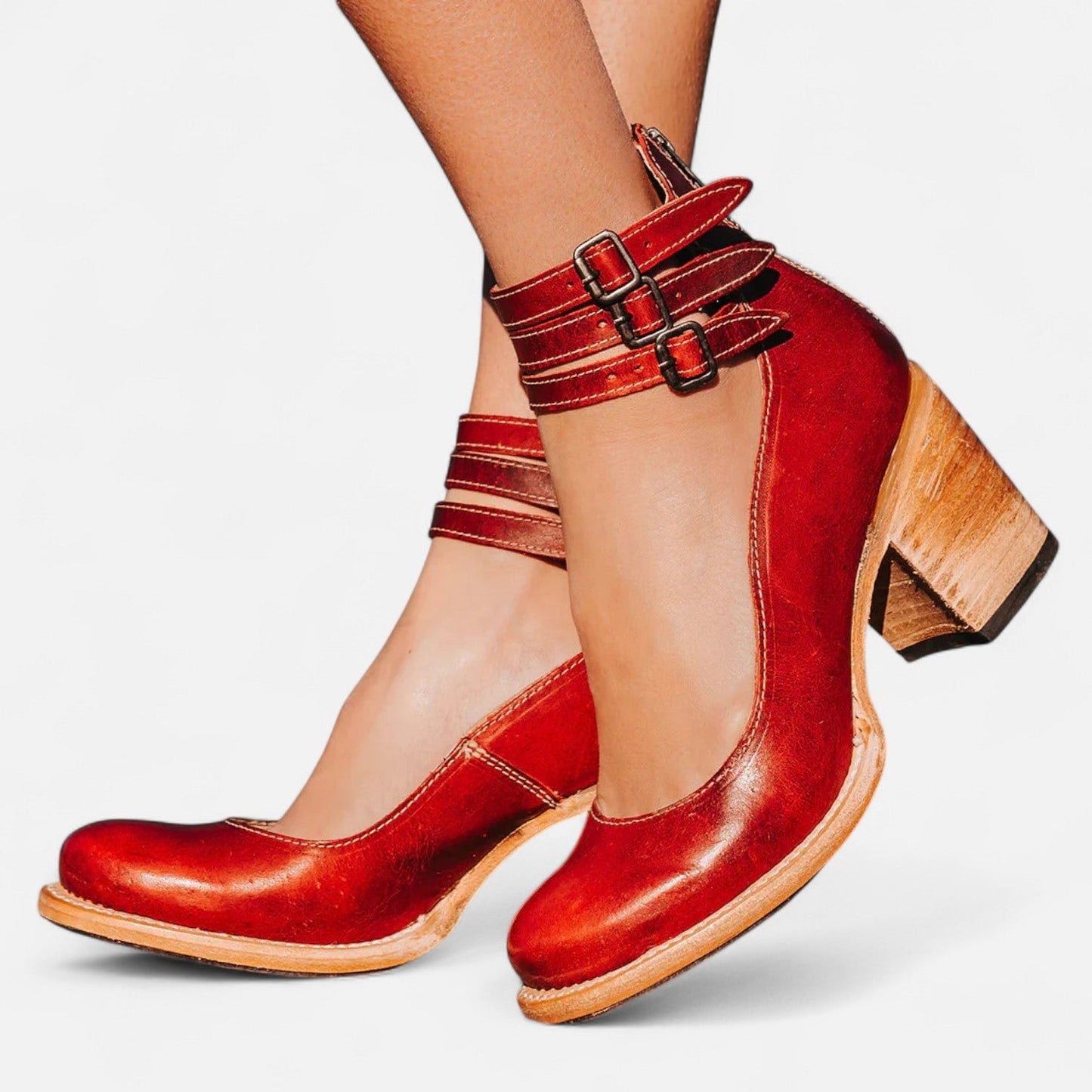 Imperé Line | Women's Heeled Sandals – Timeless Craftsmanship and Everyday Elegance