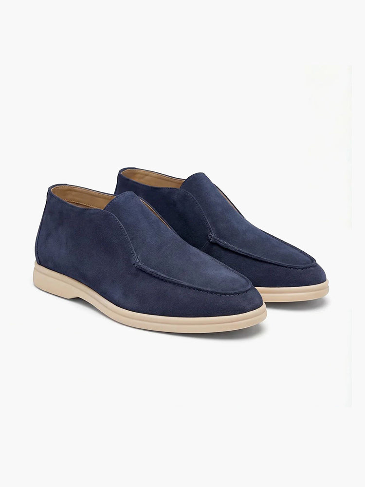 Imperé Line | Old Money High Suede Loafers