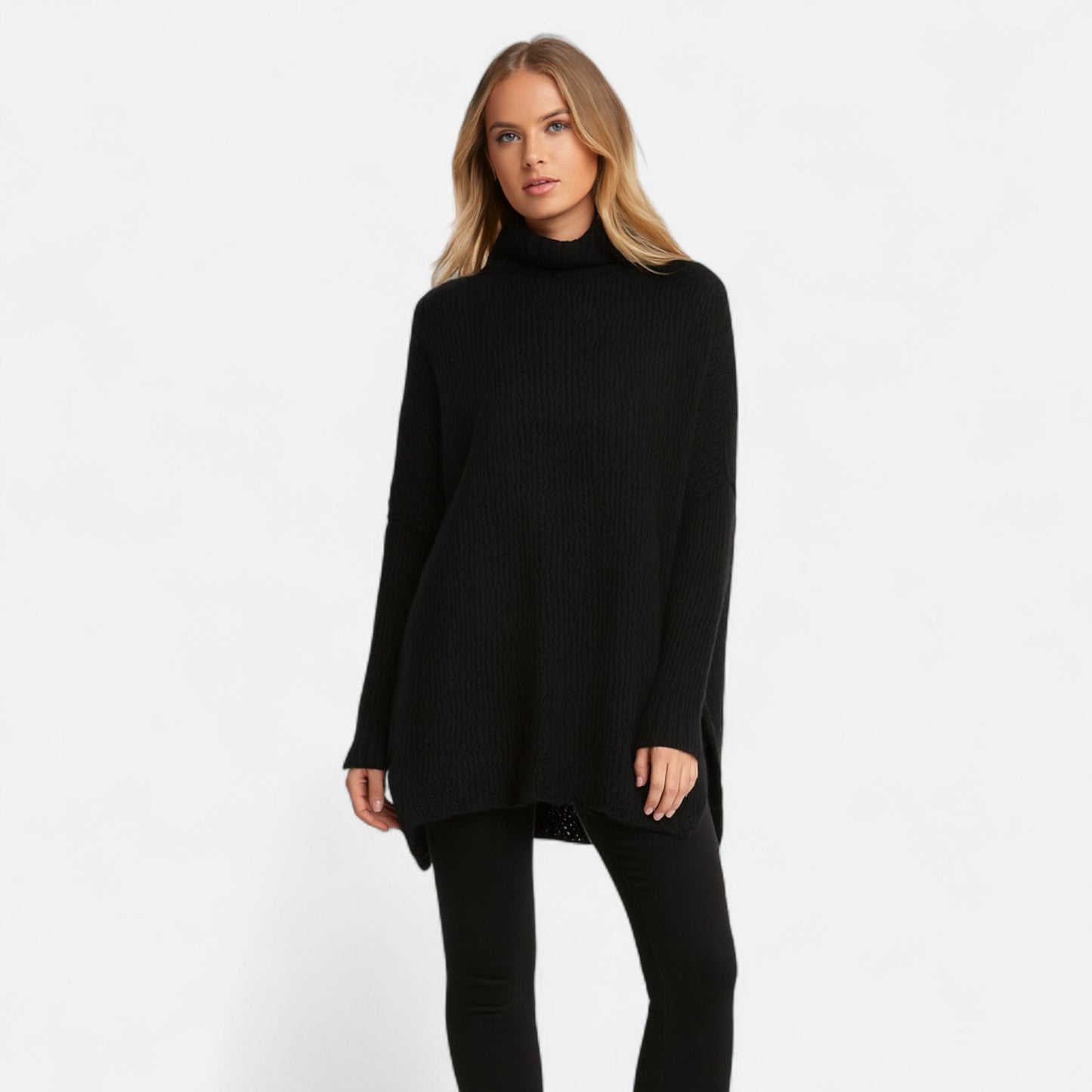 Ancient World | Women's Twisted Hand-Knitted Sweater in Premium Knitwear