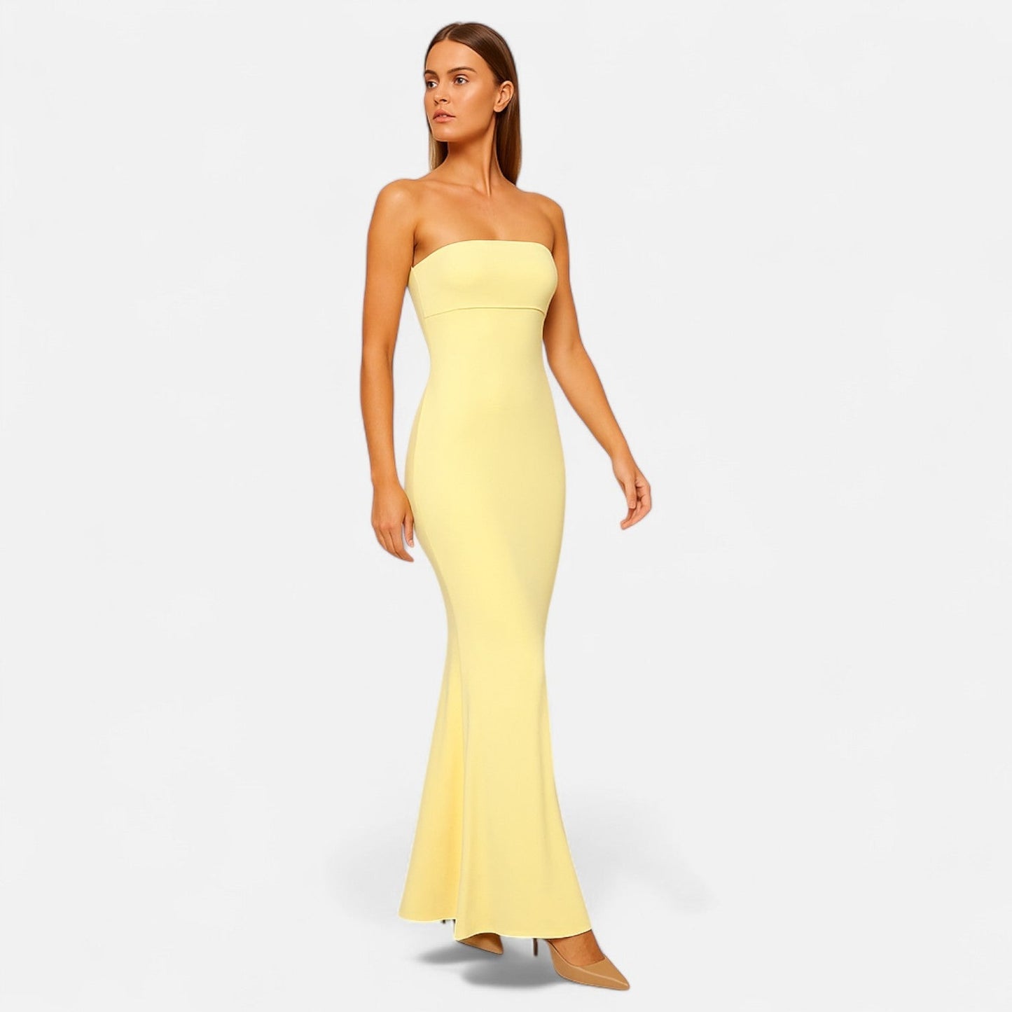 Imperé Line | Elegantní splývavé maxi šaty
