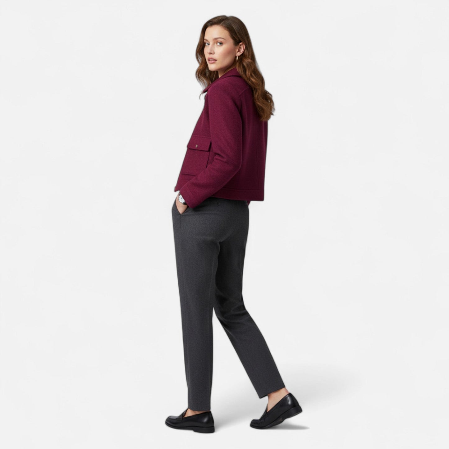 Imperé Line | Elegantní krátká bunda na zip