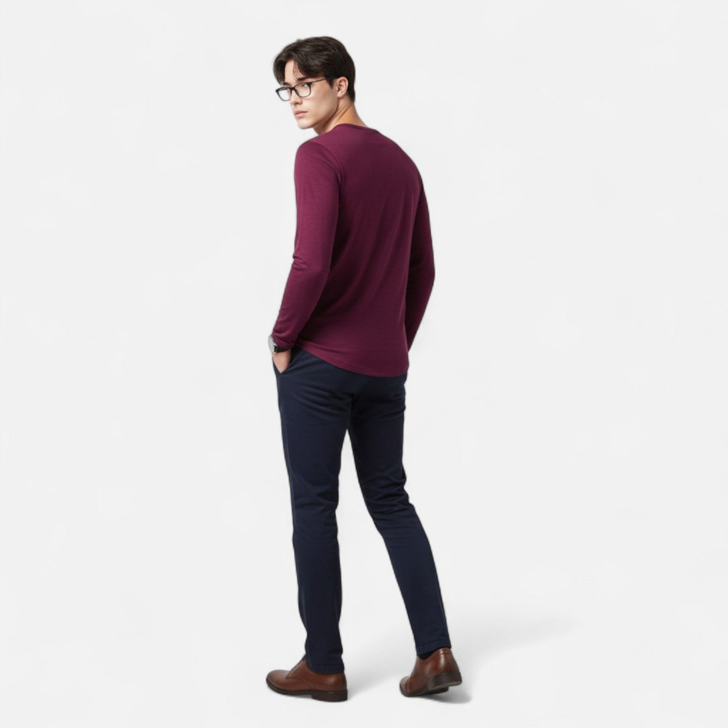 Imperé Line | Slim Fit Bavlněné Henley