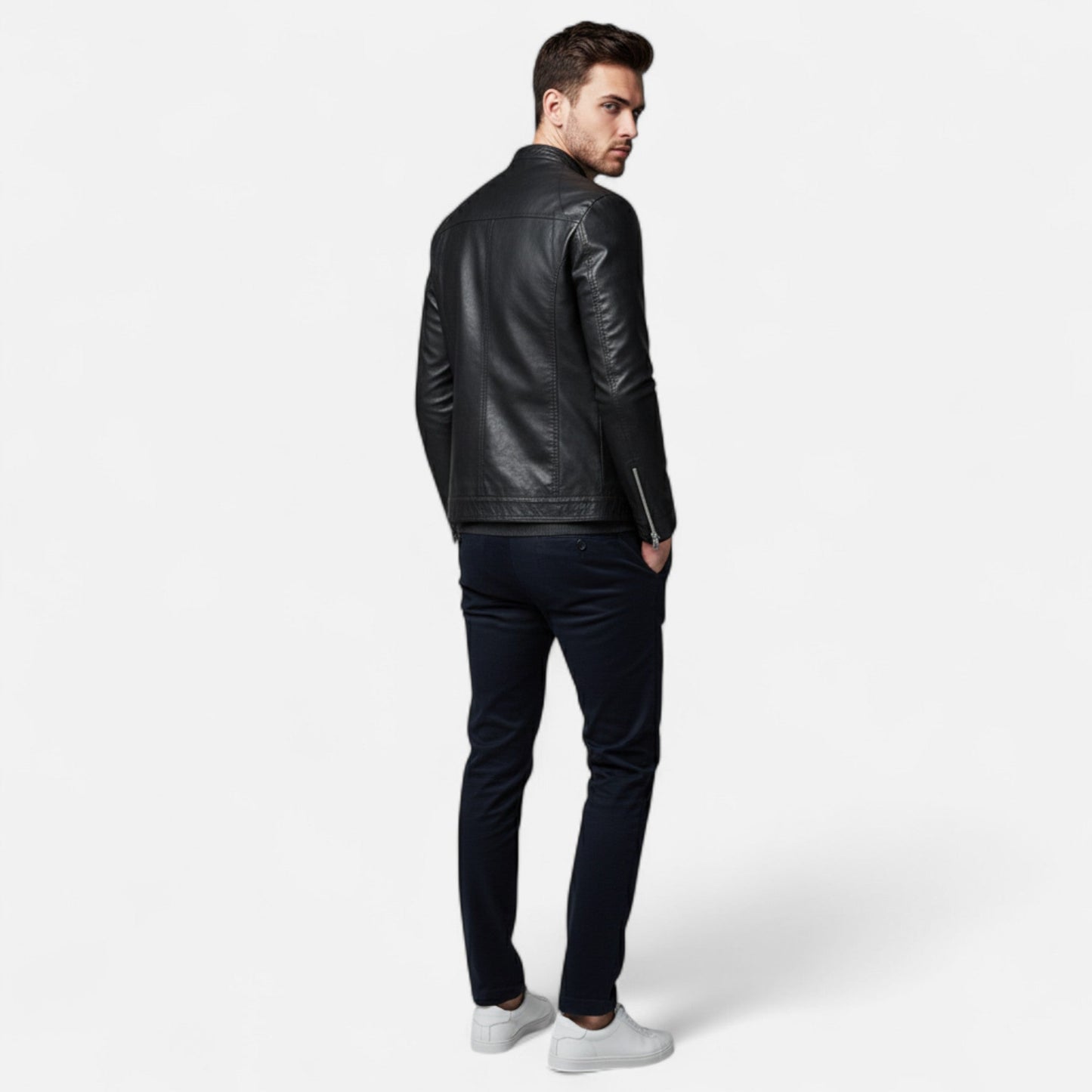 Imperé Line | Slim Fit Biker Jacket