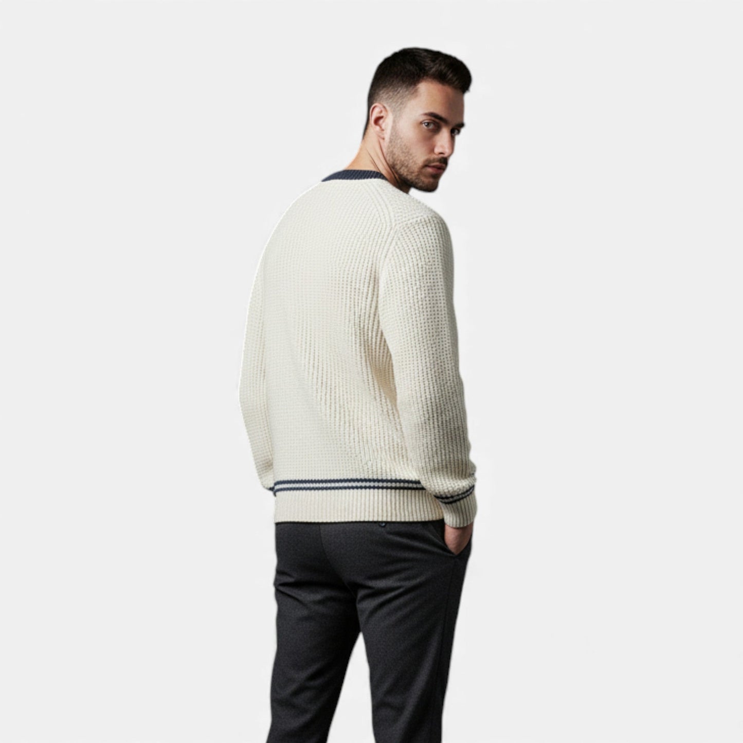 Imperé Line | Elegantní svetr s patchworkem