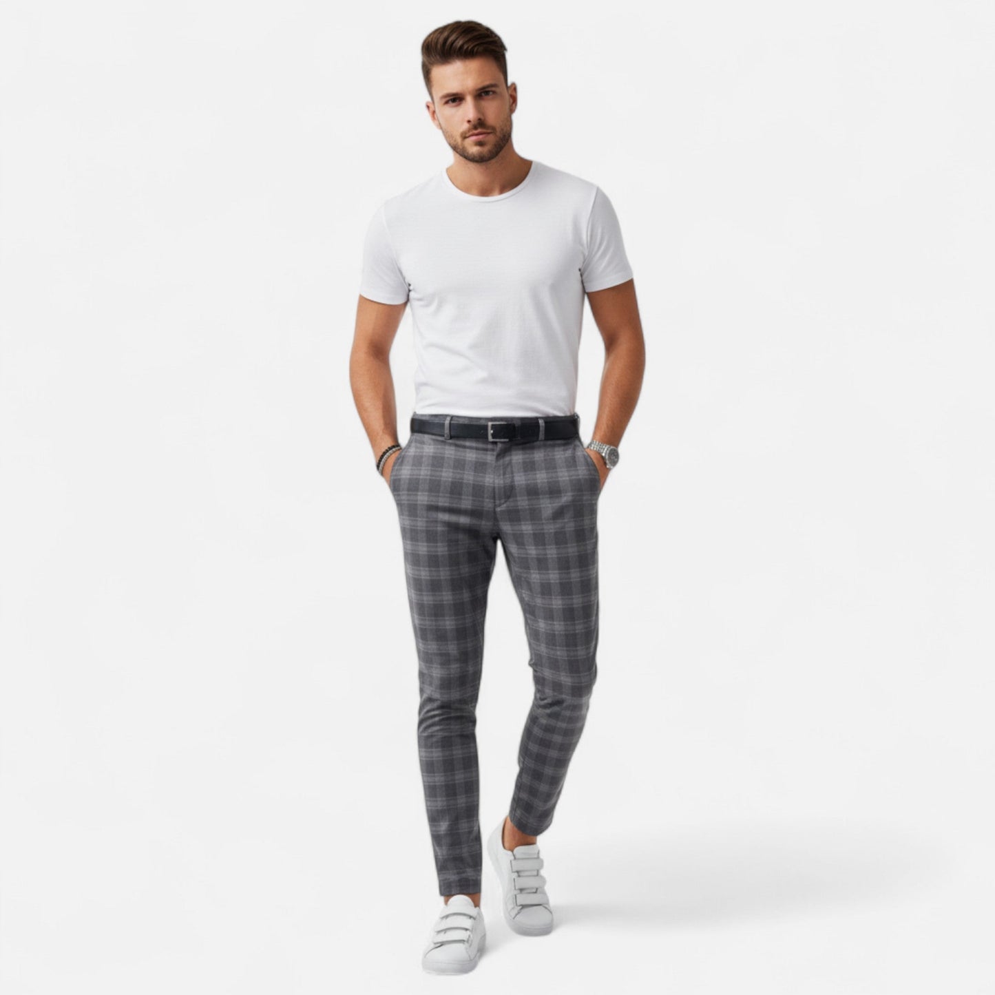 Imperé Line | Kostkované Heritage Chino