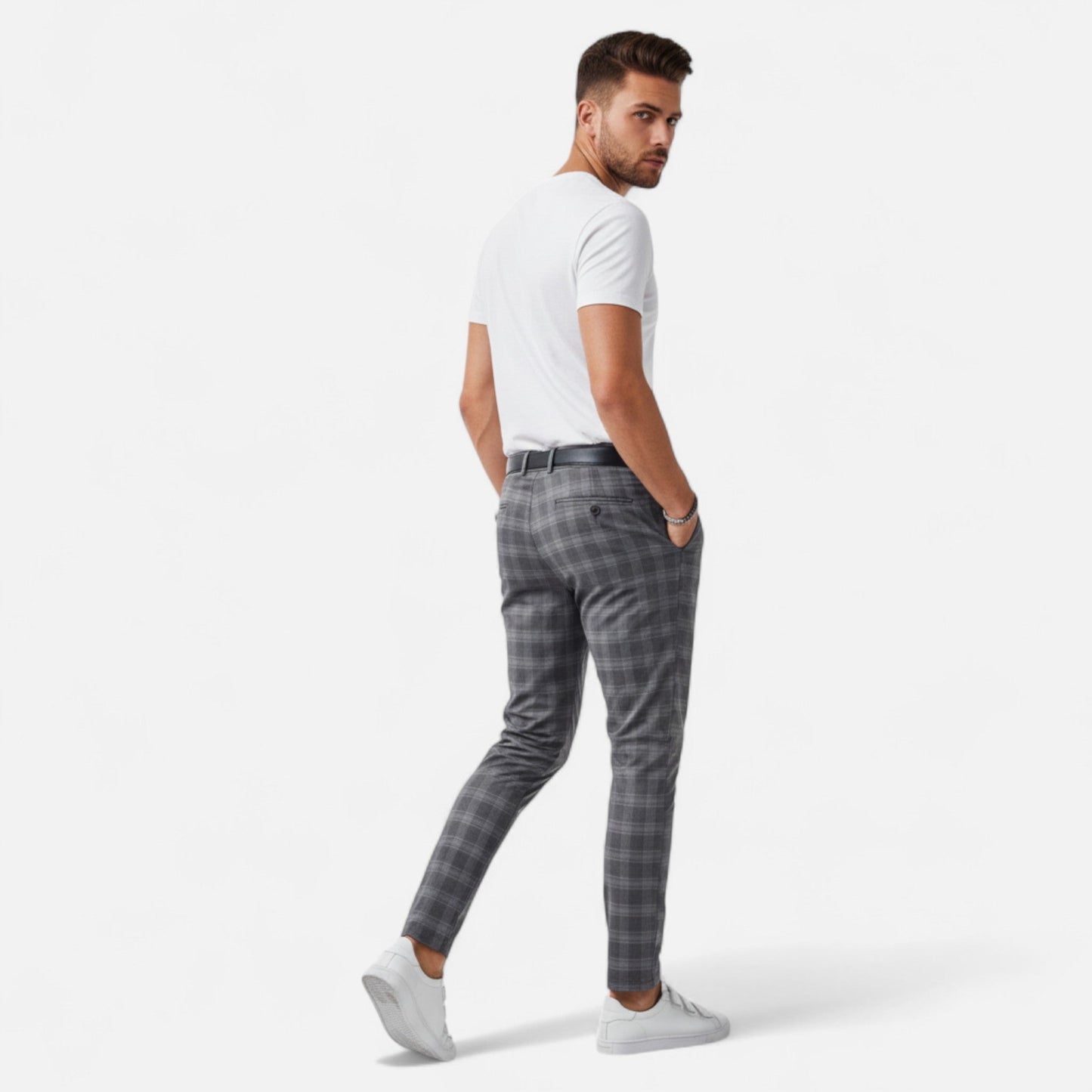 Imperé Line | Kostkované Heritage Chino