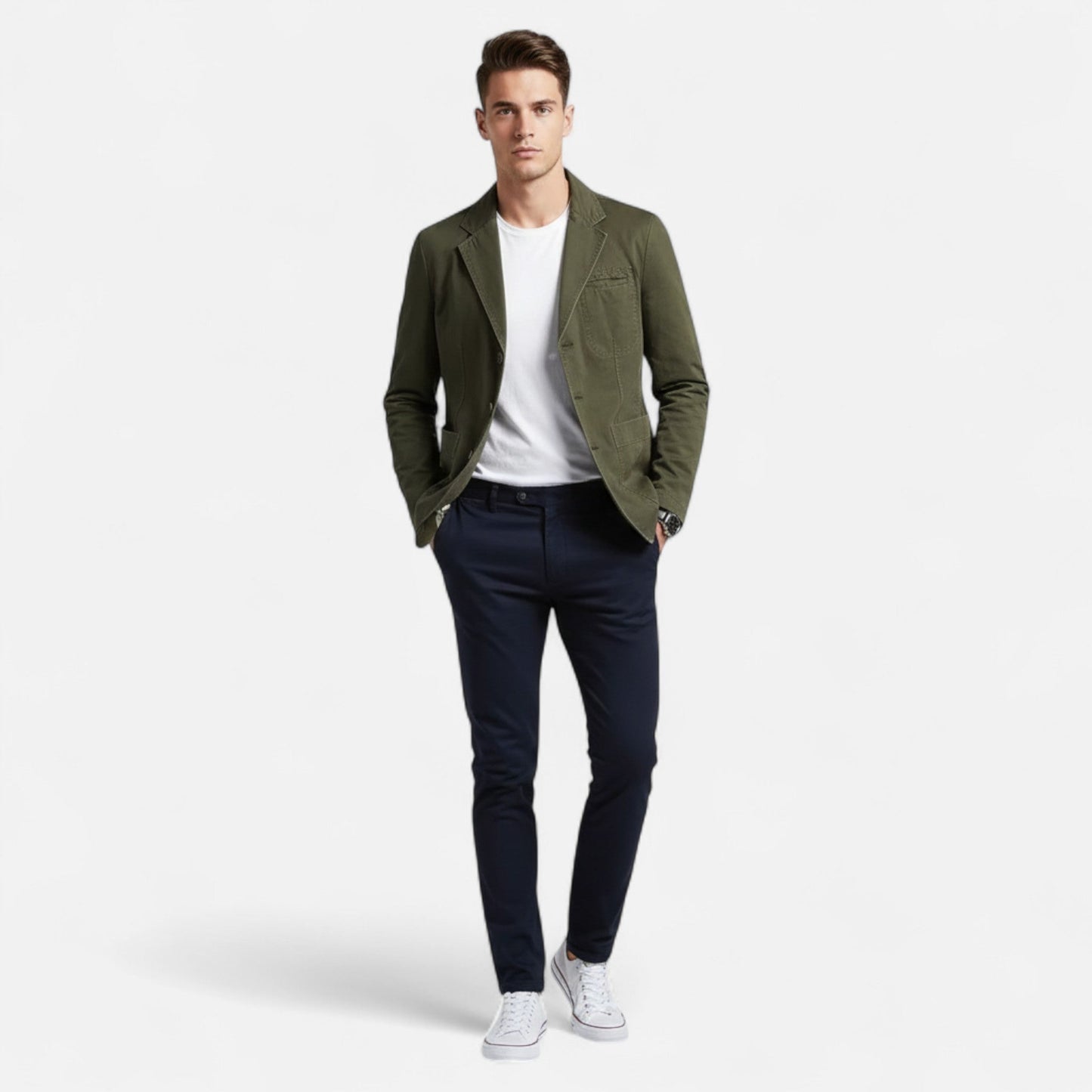 Imperé Line | Italský styl Plus Blazer
