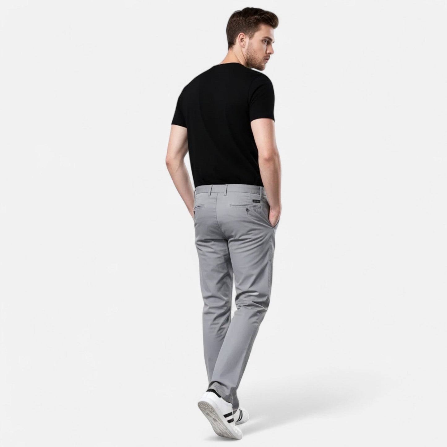 Imperé Line | Přizpůsobené kalhoty Porto Chino
