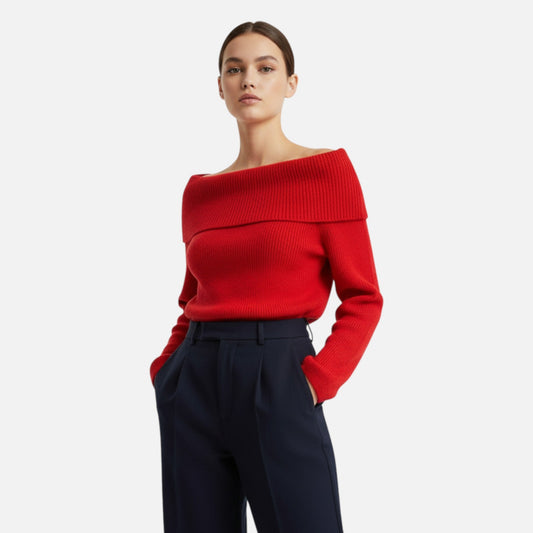 Ancient World | Women's Off-Shoulder Sweater