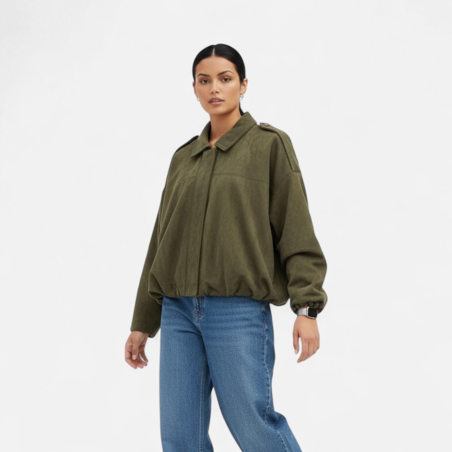 Imperé Line | Vintage semišová bomber bunda