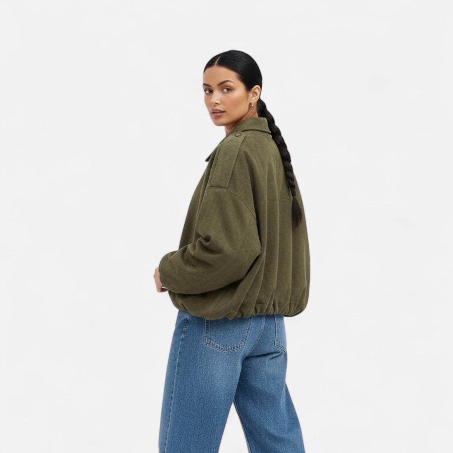 Imperé Line | Vintage semišová bomber bunda