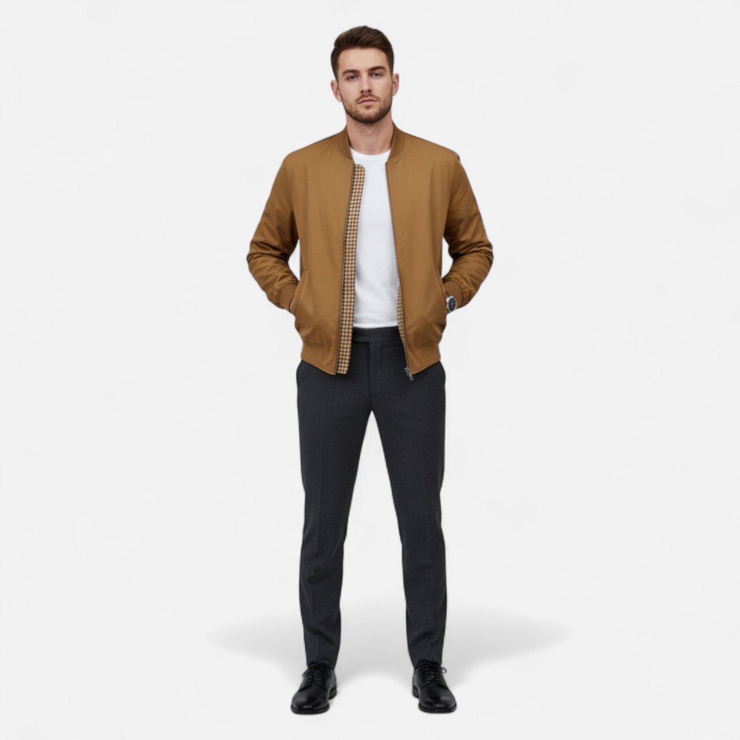 Imperé Line | Sportovní Slim Fit Bomber