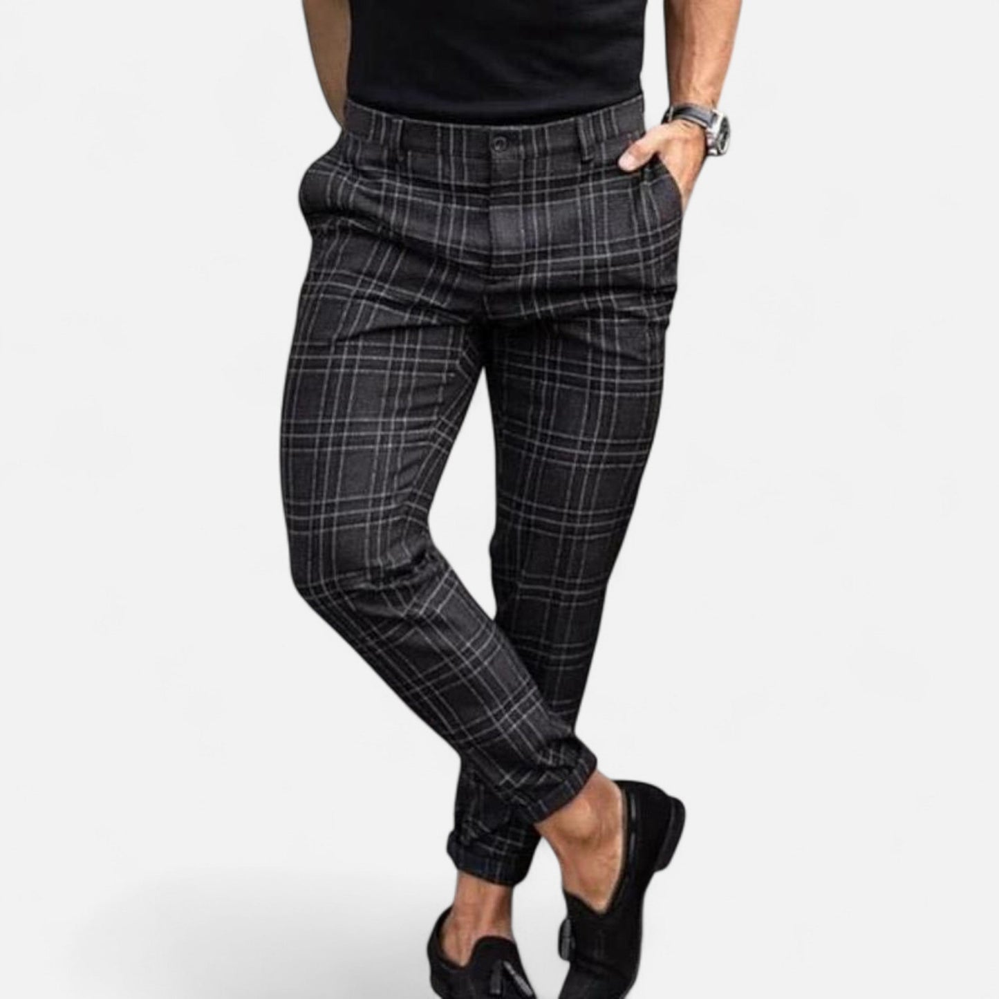 Imperé Line | Kostkované Heritage Chino