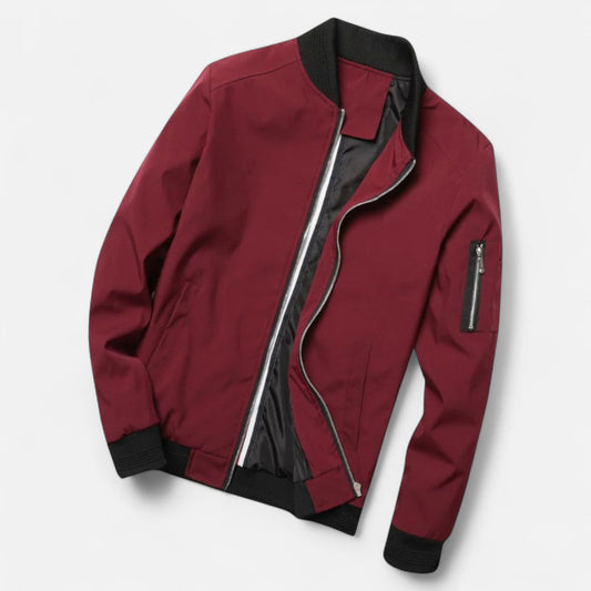 Imperé Line | Men's Light Bomber Jacket Timeless Elegance