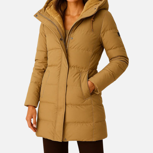 Ancient World | Elegant Down Jacket for Women – Refined Design Autumn/Winter