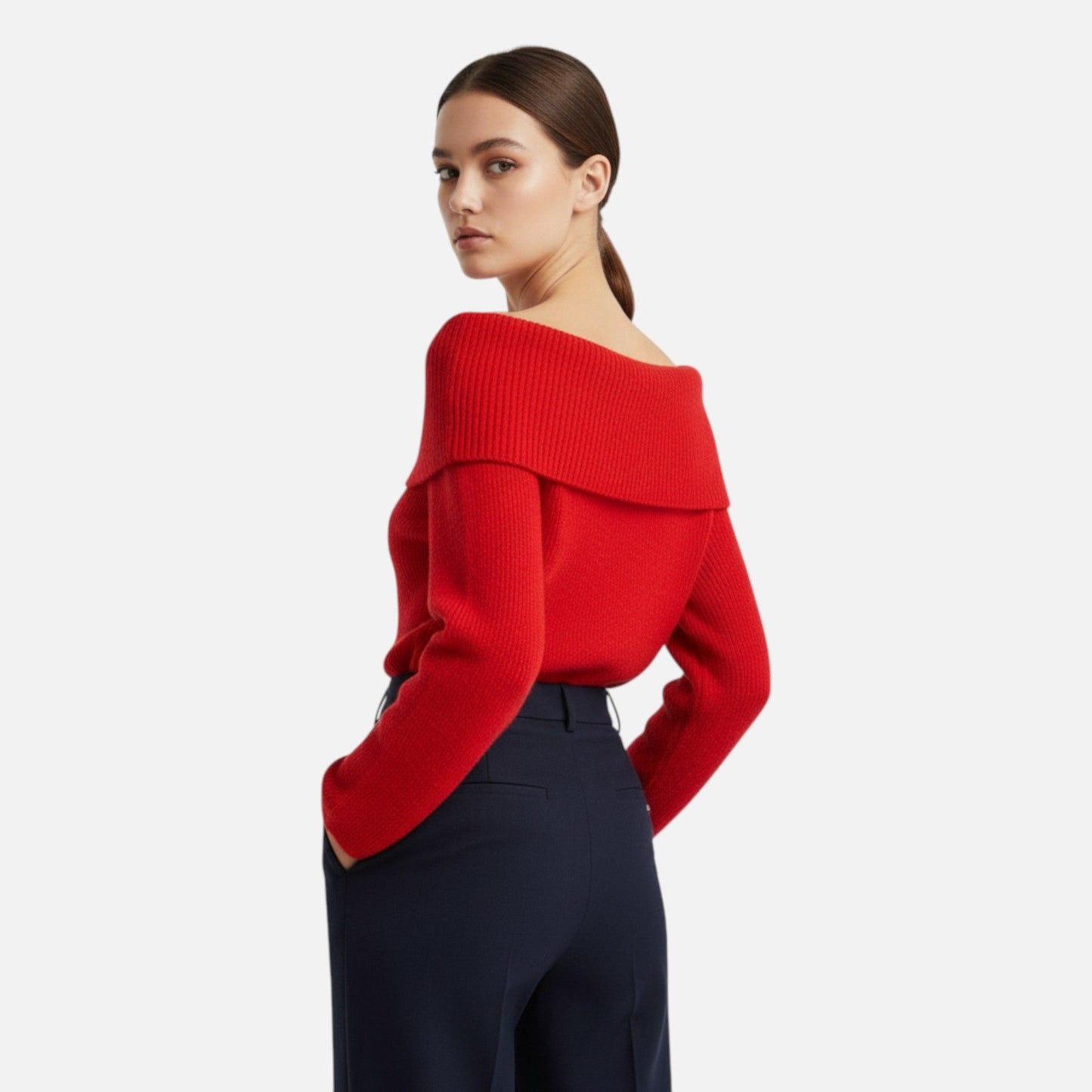 Ancient World | Women's Off-Shoulder Sweater