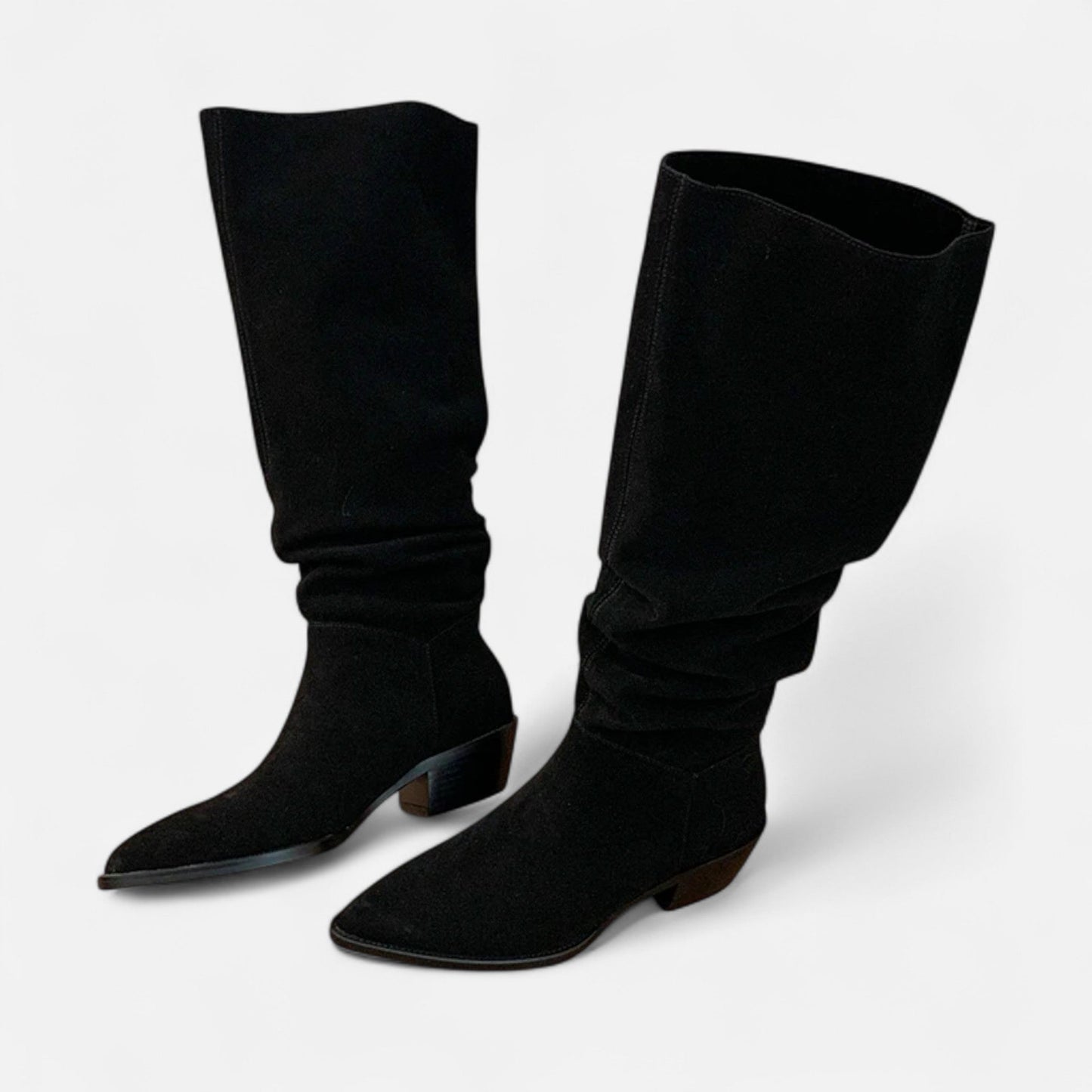 Imperé Line | Elegantní semišové boty s ostrou špičkou