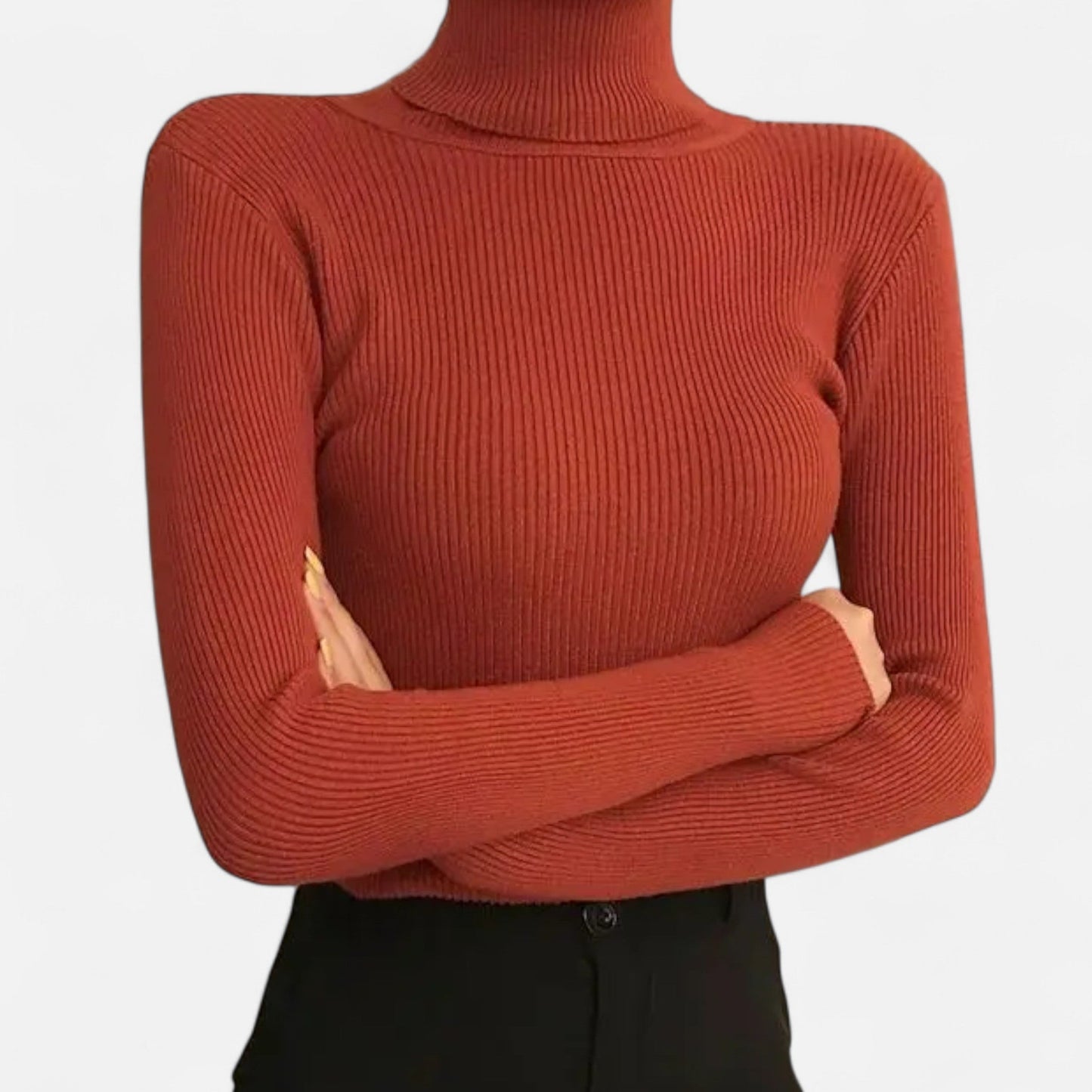 Ancient World | Soft Turtleneck Sweater Woman