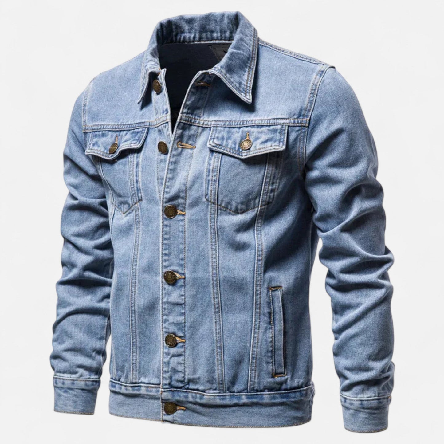 Imperé Line | Slim Fit Vintage Denim Bunda