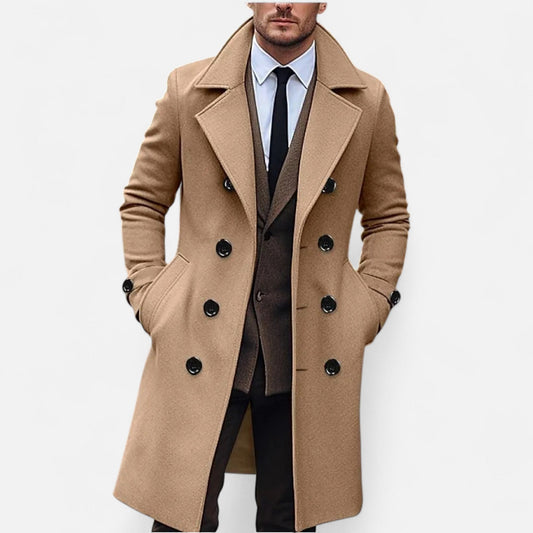 Imperé Line | Pánský elegantní dlouhý kabát