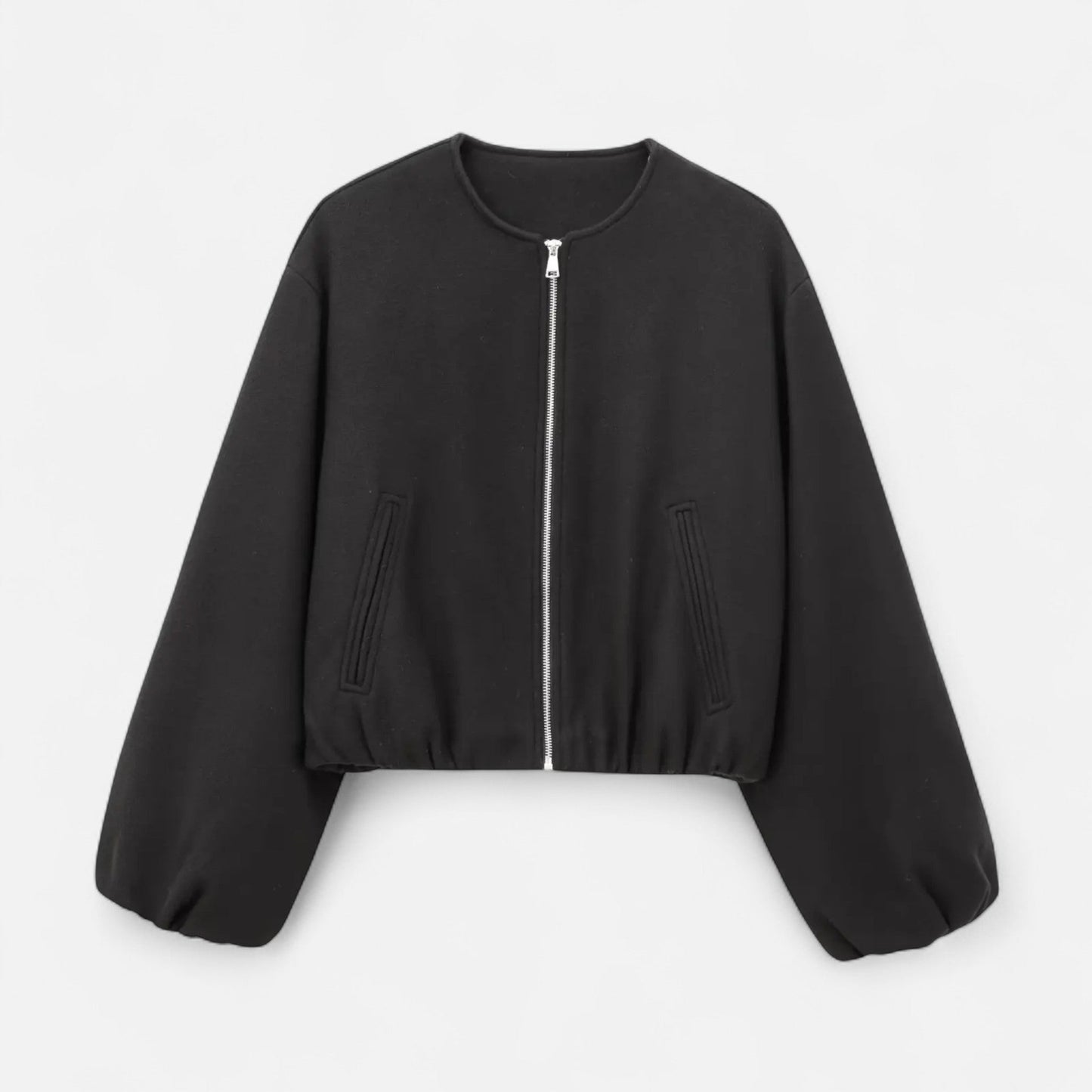 Ancient World | Women's Retro Round Zip Jacket