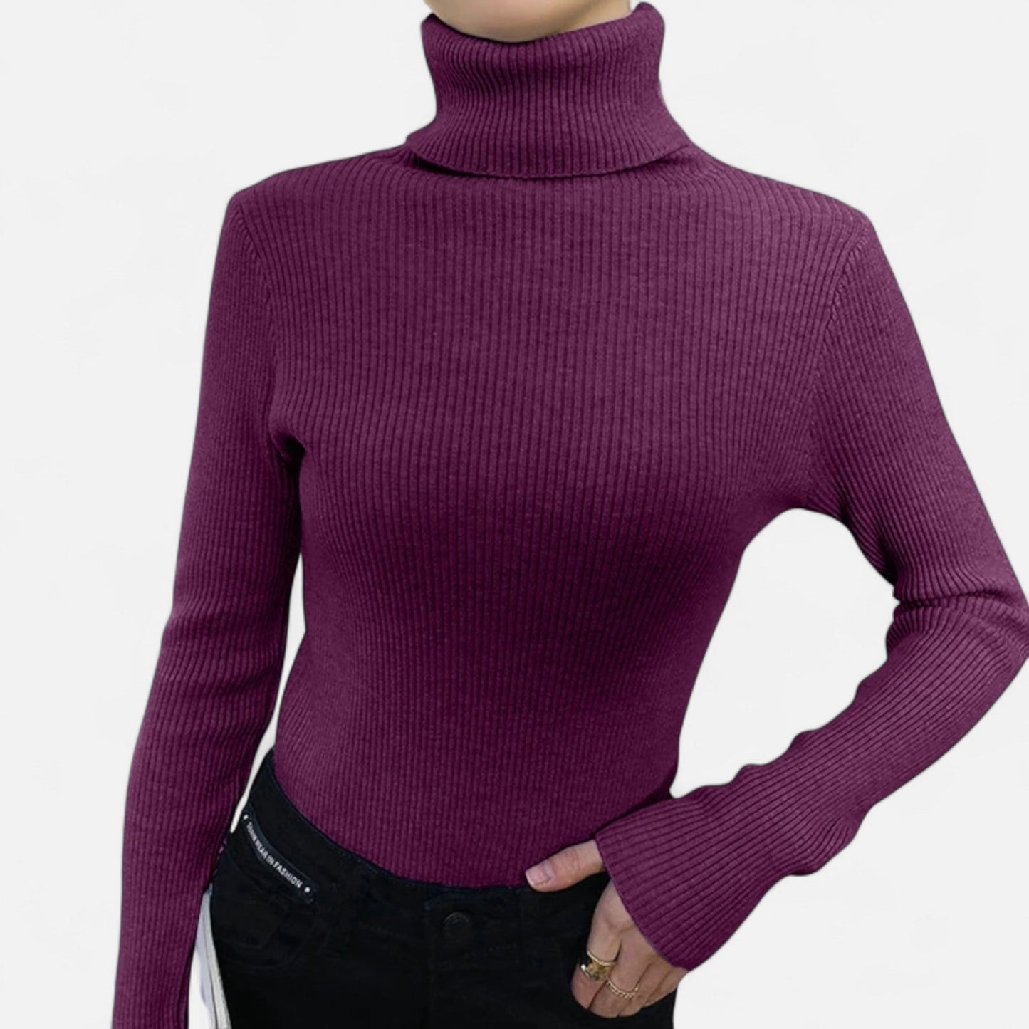 Ancient World | Soft Turtleneck Sweater Woman