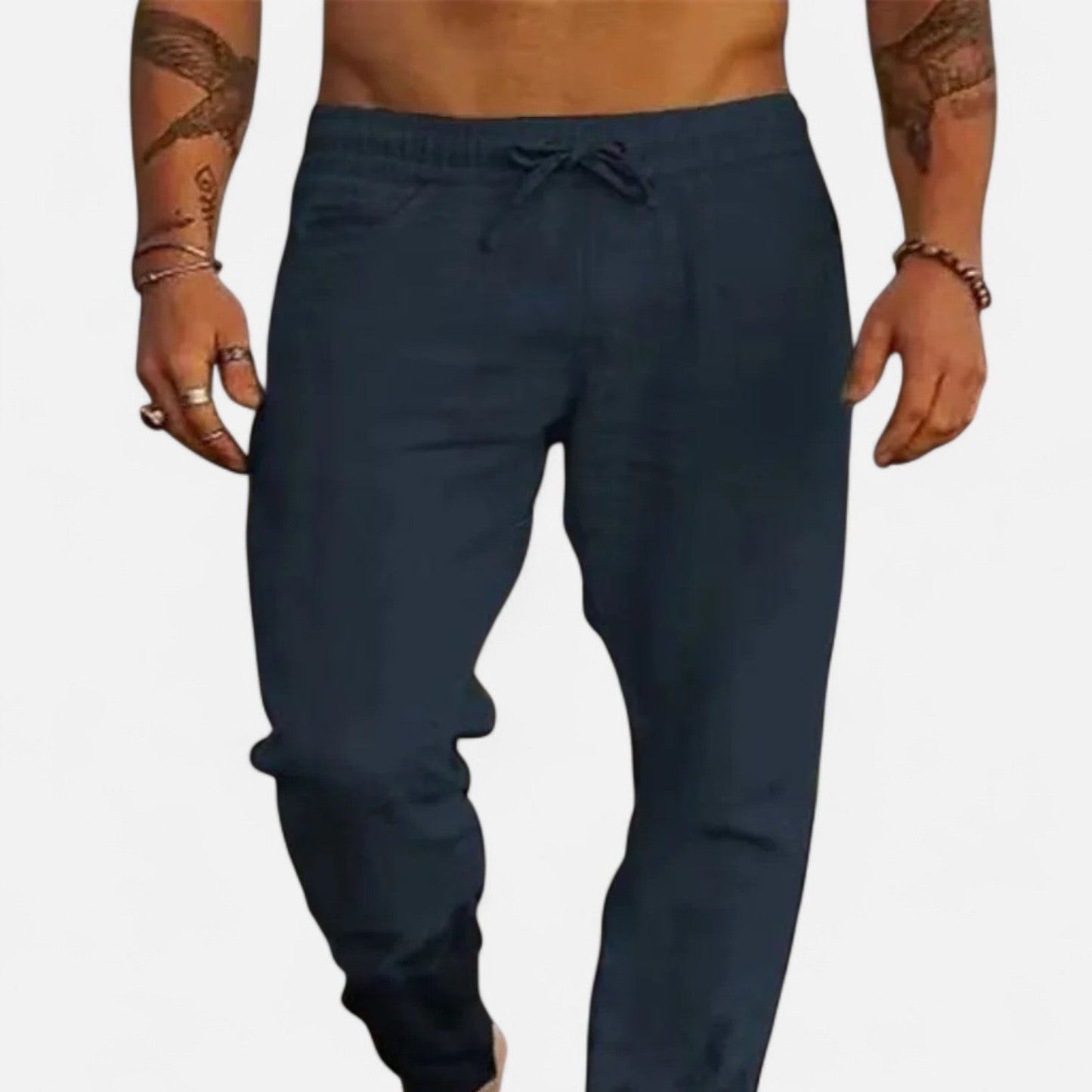 Imperé Line | Ležérní lněné kalhoty