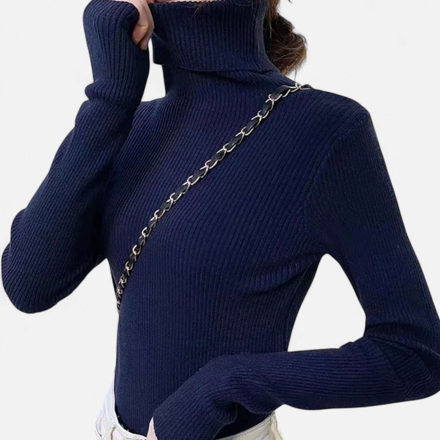 Ancient World | Soft Turtleneck Sweater Woman