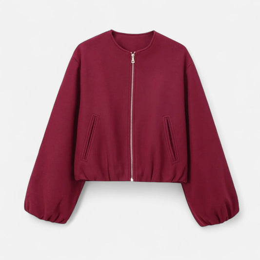 Ancient World | Women's Retro Round Zip Jacket