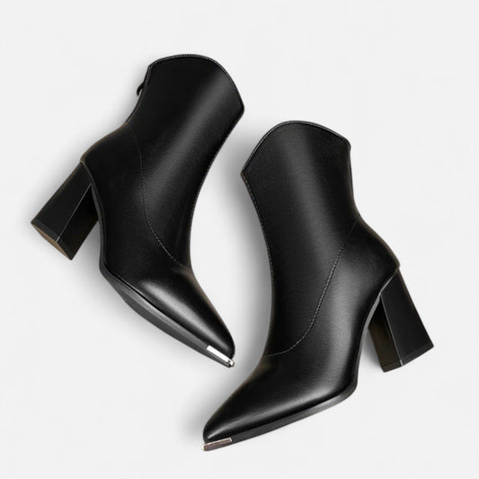 Imperé Line | Women's Leather Chelsea Boots High Heel