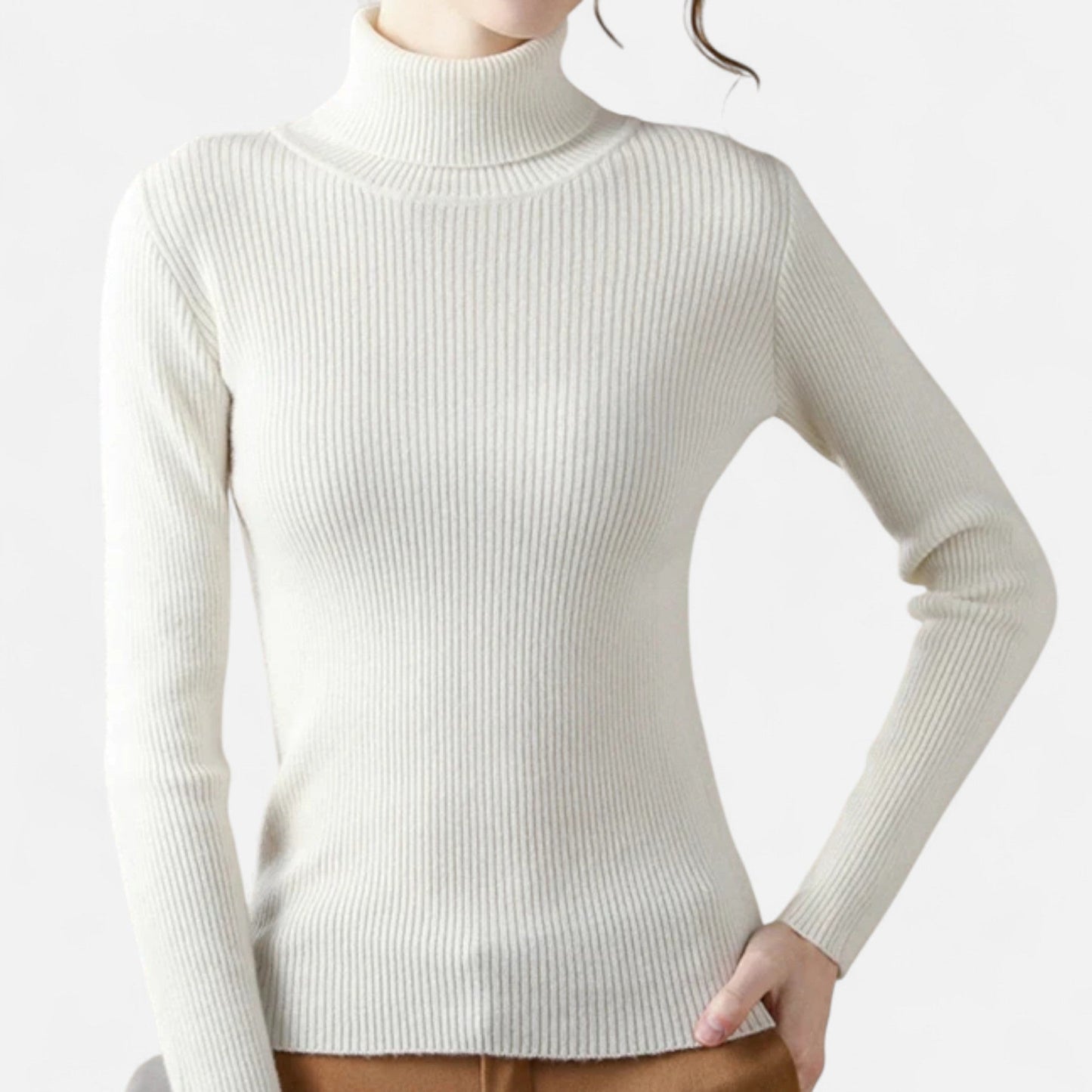 Ancient World | Soft Turtleneck Sweater Woman