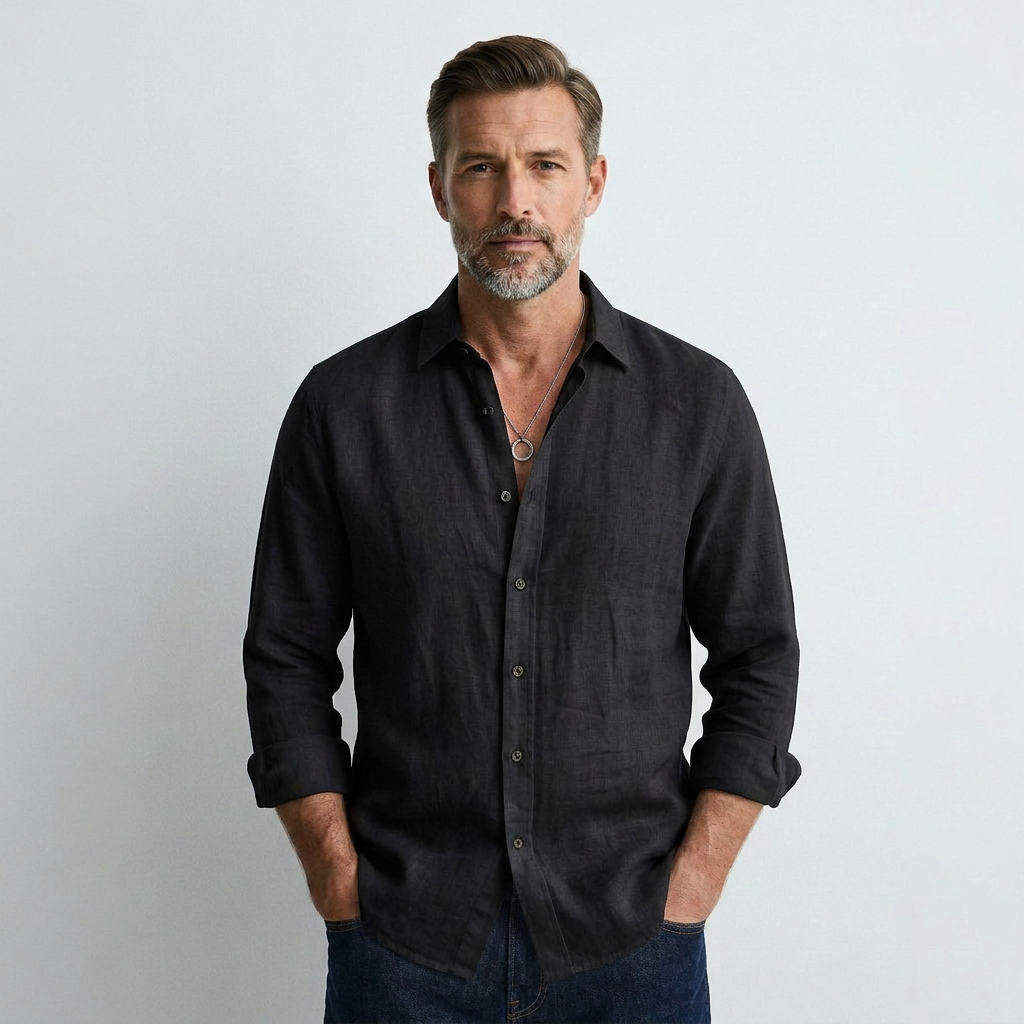 Édouard - Elegant Shirt in Breathable Fabric
