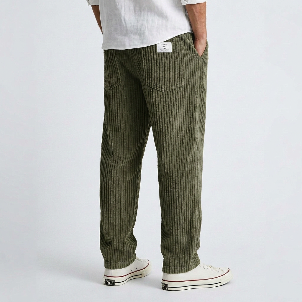 Simon - Wide Corduroy Pants