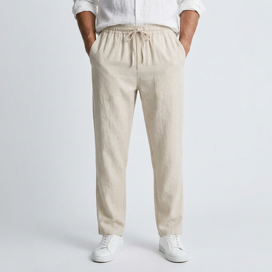 Adrien - Fluid Linen Pants